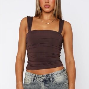 NWT White Fox Boutique “In the Open Top”